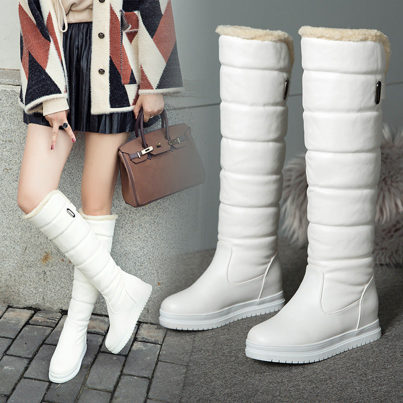 (Copy) Cookies leather boots platform platform boots