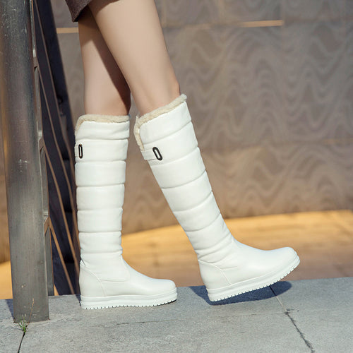 (Copy) Cookies leather boots platform platform boots