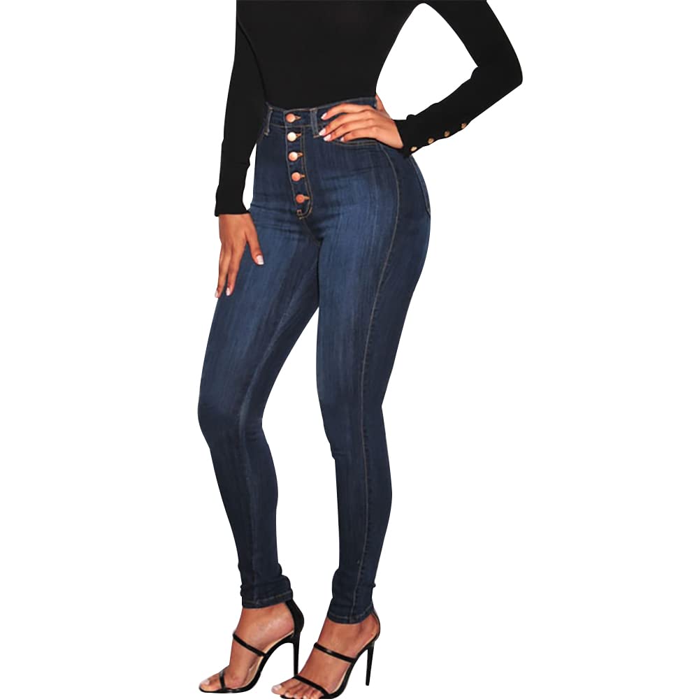 Cookies Womens Curvy High Waist Stretch Butt Lifting Jeans