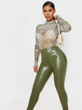 Lamarra Mesh Long Sleeve Bodysuit