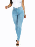 Cookies Womens Curvy High Waist Stretch Butt Lifting Jeans