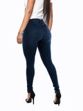 Cookies Womens Curvy High Waist Stretch Butt Lifting Jeans