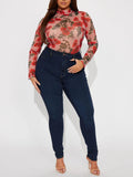 Lamarra Mesh Long Sleeve Bodysuit