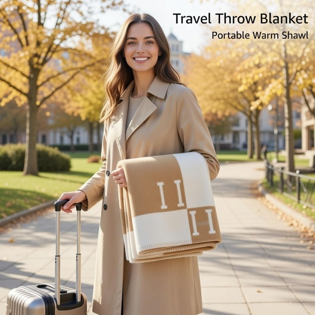 Cookie’s Soft Throw Blanket Cashmere Shawl