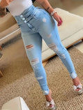 Cookies Womens Curvy High Waist Stretch Butt Lifting Jeans