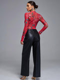 Lamarra Mesh Long Sleeve Bodysuit