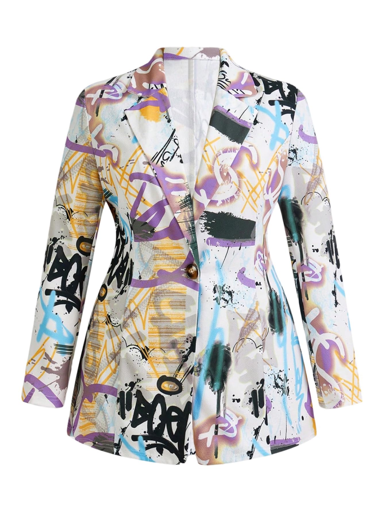 Confetti Button Blazer Jacket