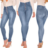 Cookies Womens Curvy High Waist Stretch Butt Lifting Jeans