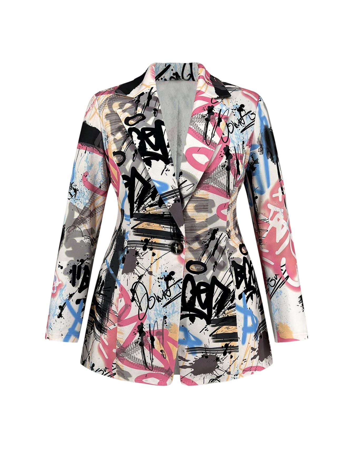 Confetti Button Blazer Jacket
