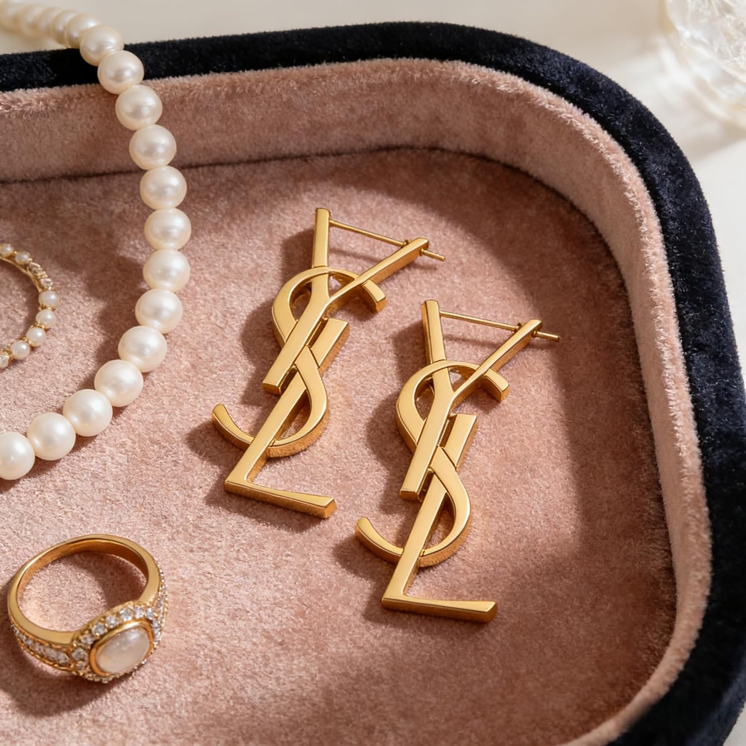 Golden Doll Earrings