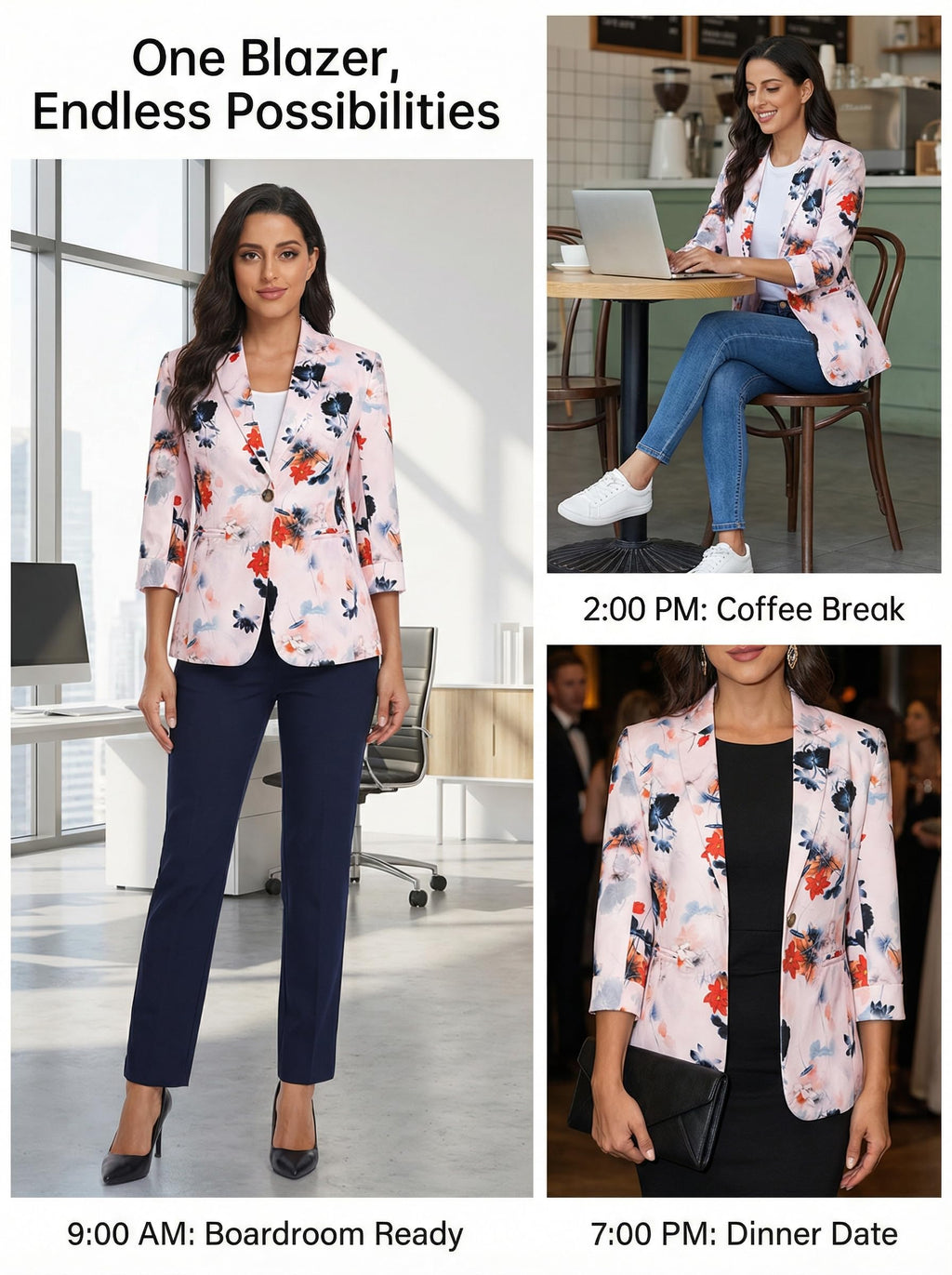 All Day Work Blazer Jacket