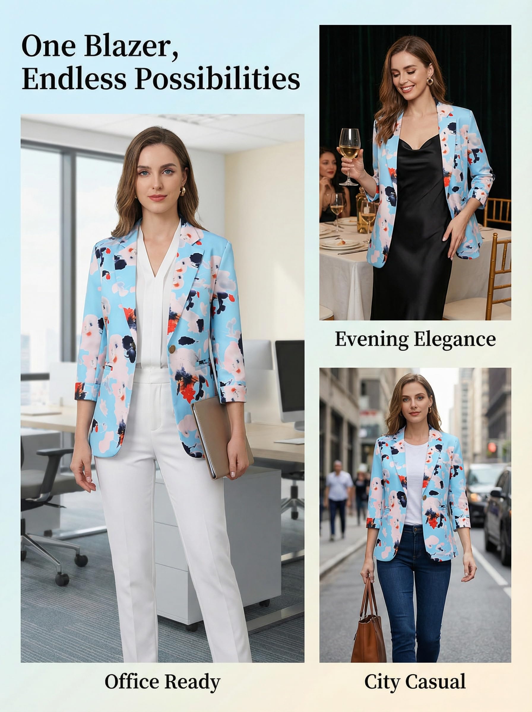 All Day Work Blazer Jacket