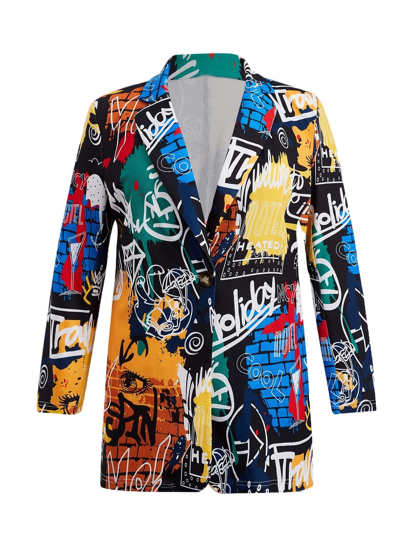 Confetti Button Blazer Jacket