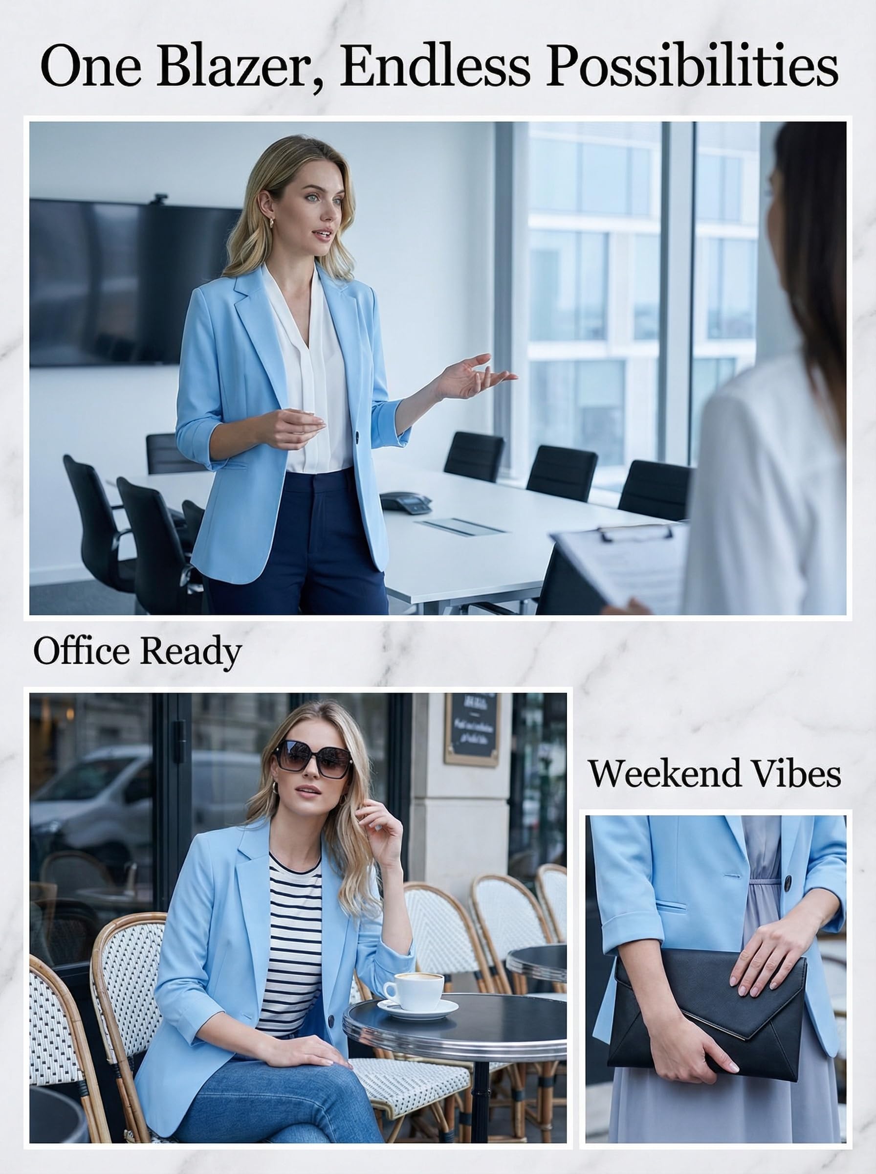 All Day Work Blazer Jacket