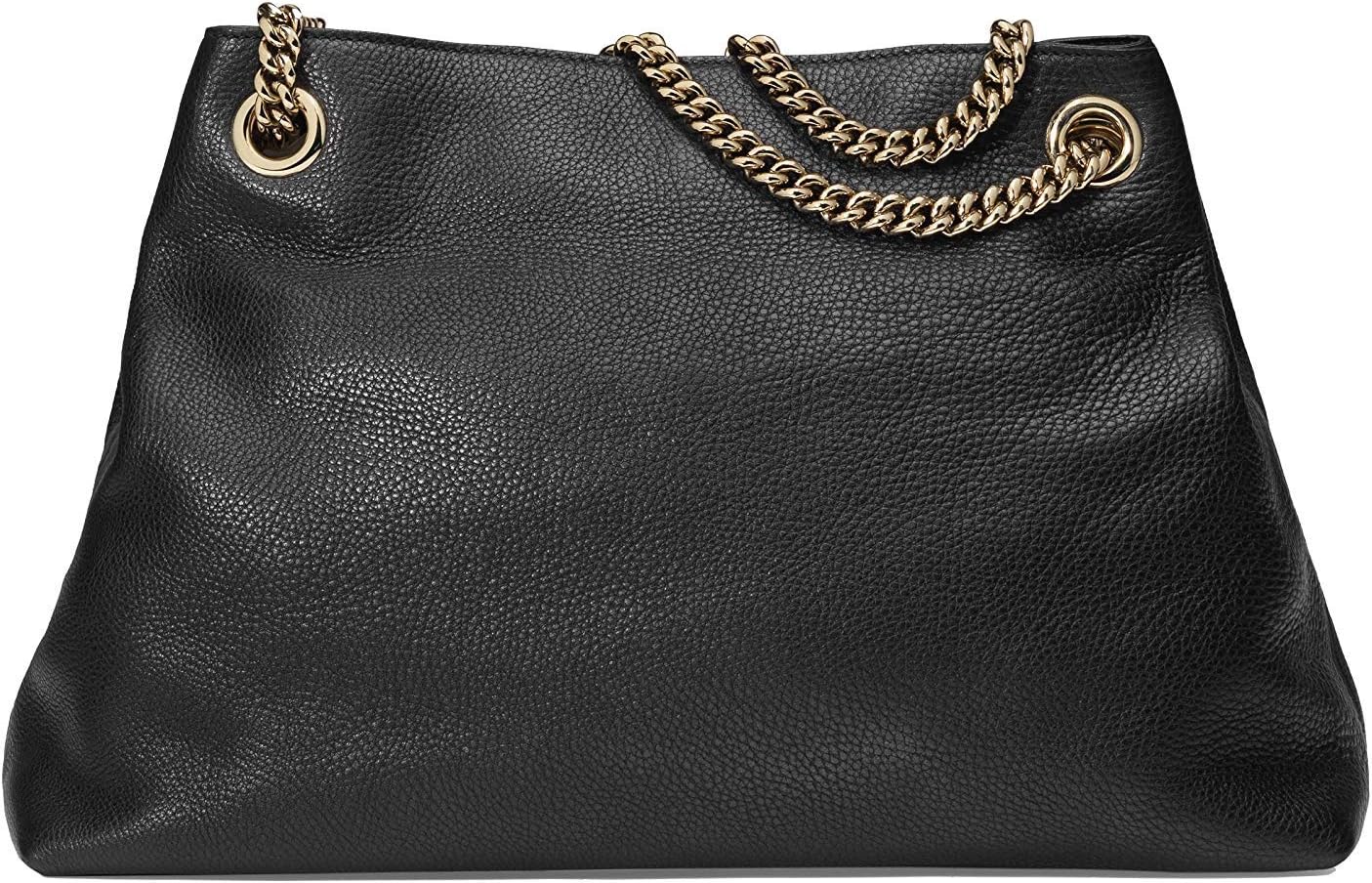 Gucci Soho Medium Black Leather Bag