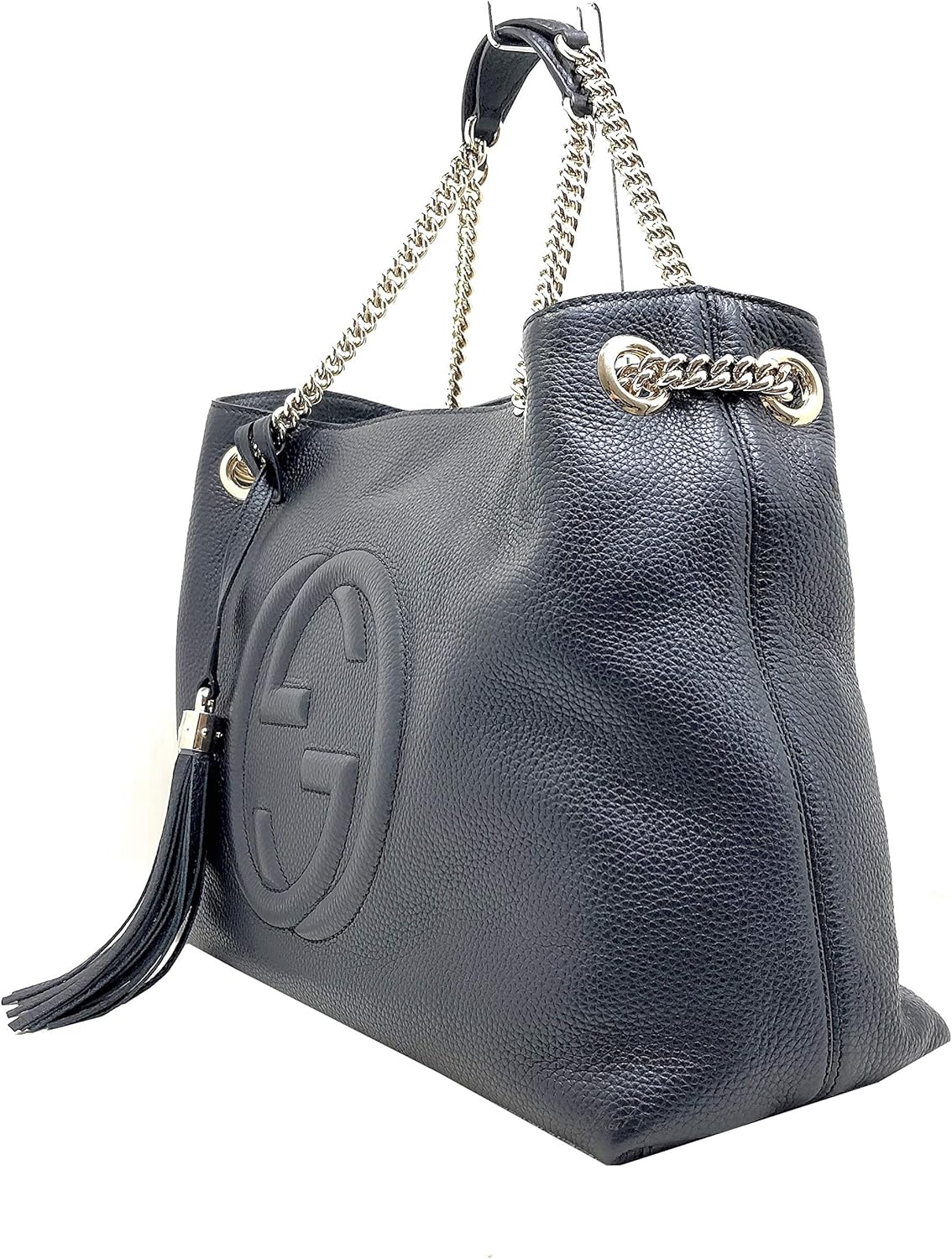 Gucci Soho Medium Black Leather Bag