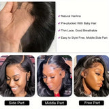 Heyju wig 13x6 HD Lace Frontal Wig 13x4 Lace Front Human Hair Wigs For Black Women  Body Wave Lace Front Wig Brazilian Hair Wig