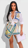 Sheek Printed Skirt Set